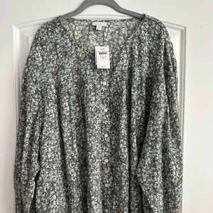 JJill Plus Size Blouse - 2X
